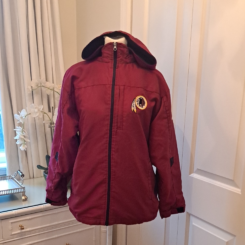 Reebok Boys On The Field‎ NFL Washington Football Team Burgundy Jacket L(14-16)